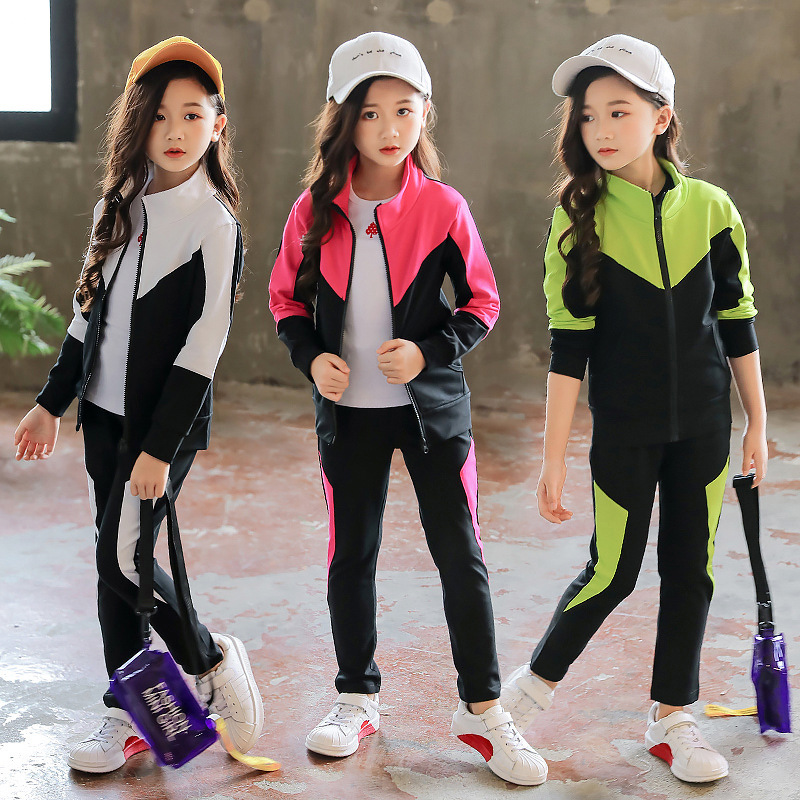 Running Gear Kids - Printemps automne enfants vêtements filles à