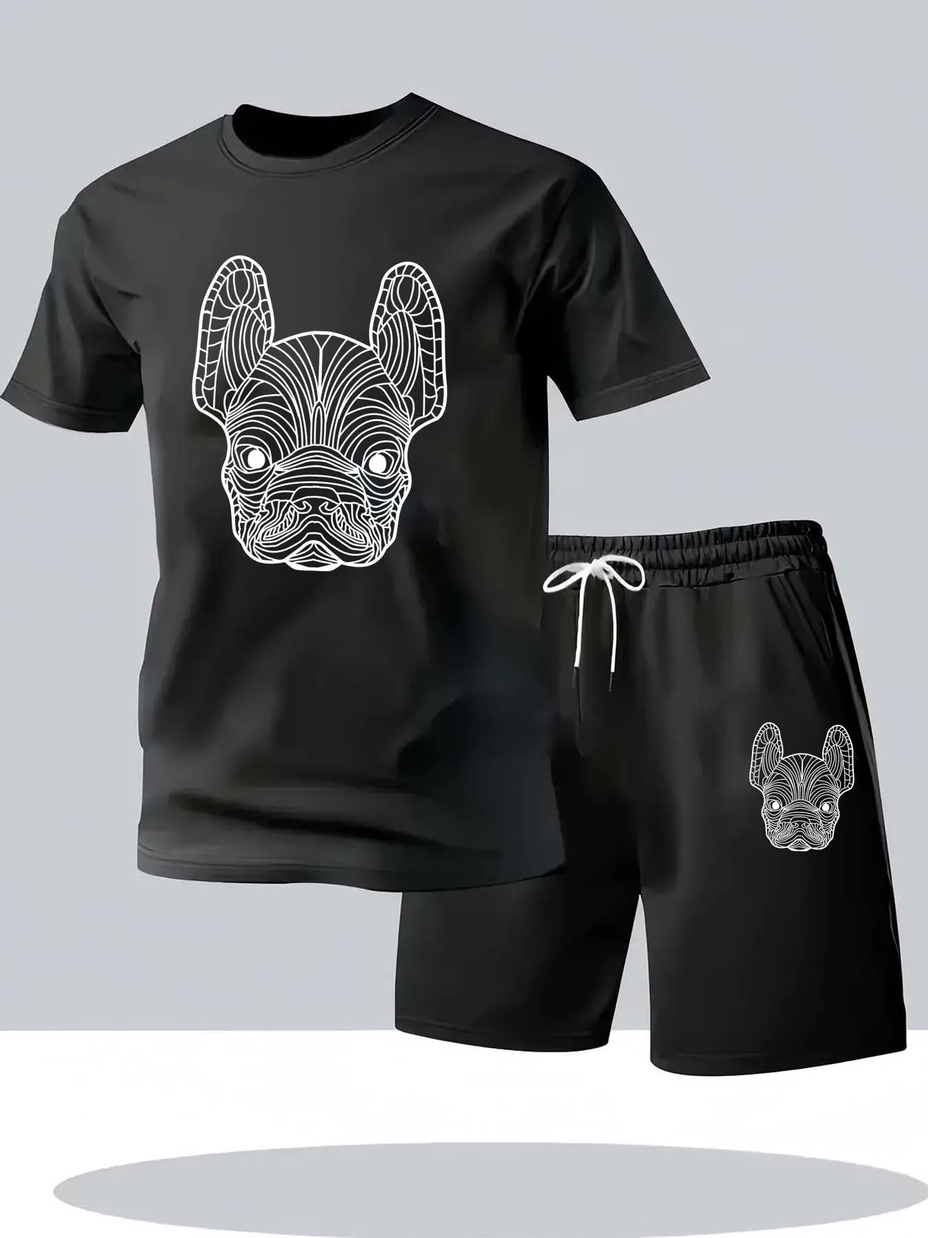 Running Gear - Ensemble t-shirt et short à manches