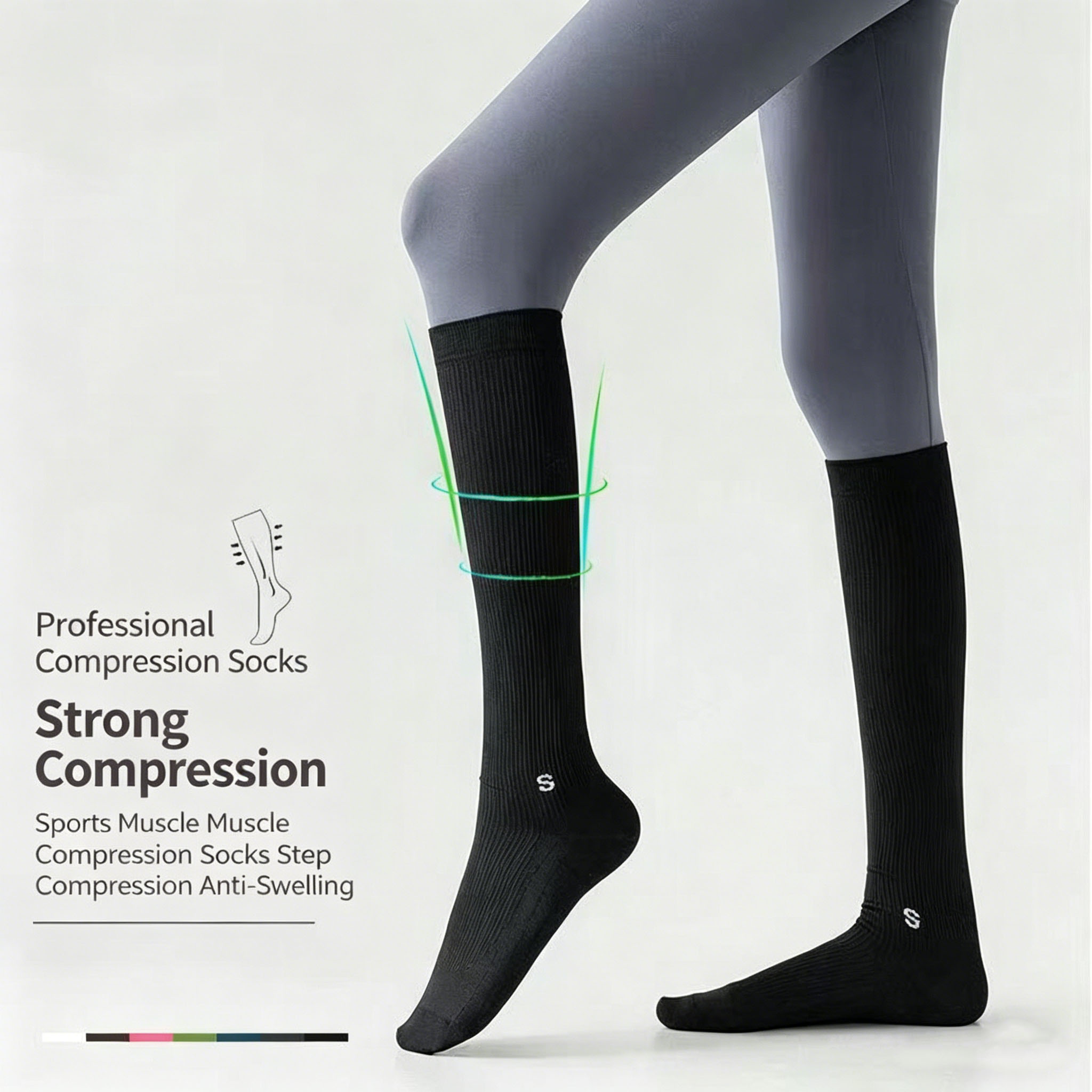 Chaussettes de compression spo - Compression Calf Sleeve avis et prix