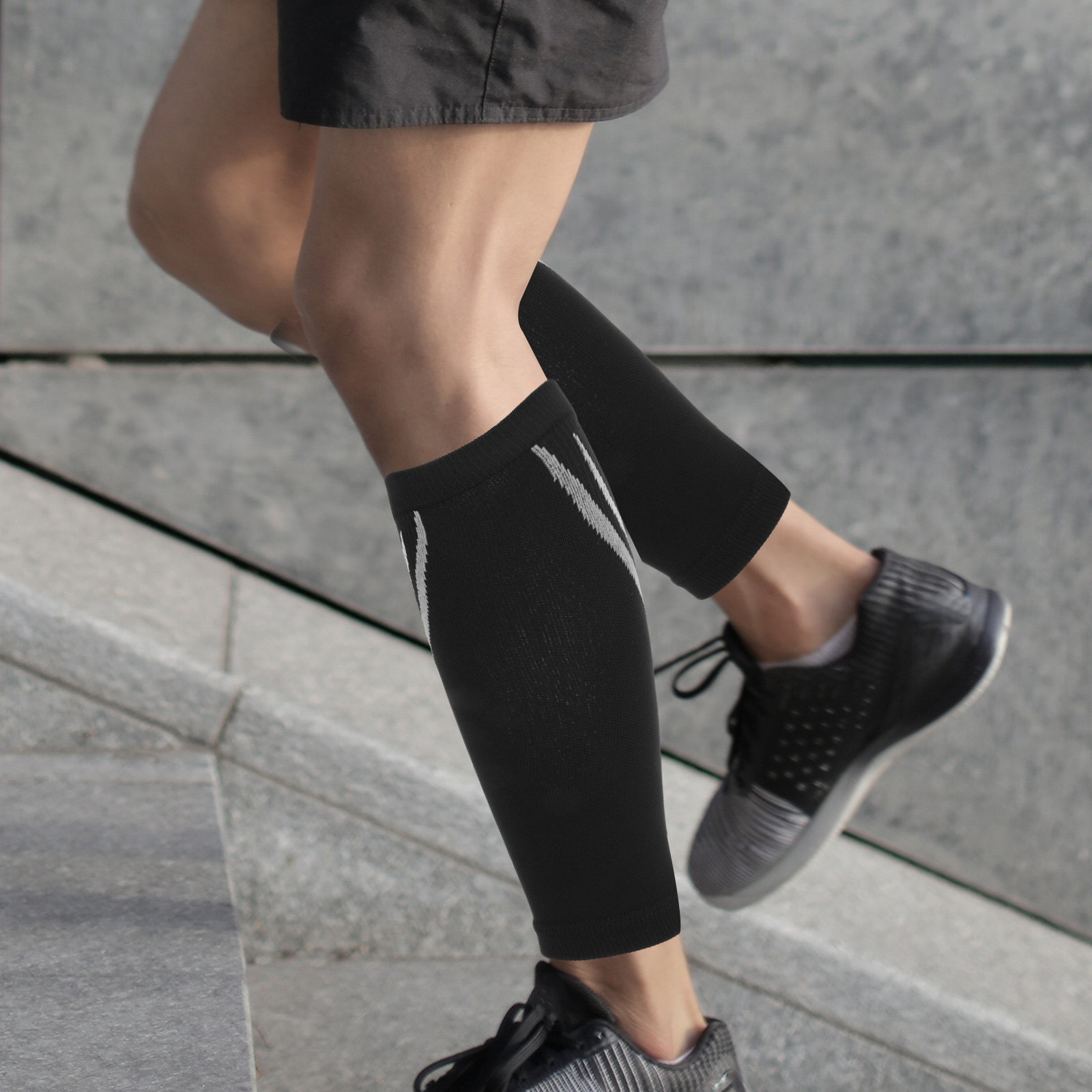 1 paire de manchons de compres - Compression Calf Sleeve avis et prix
