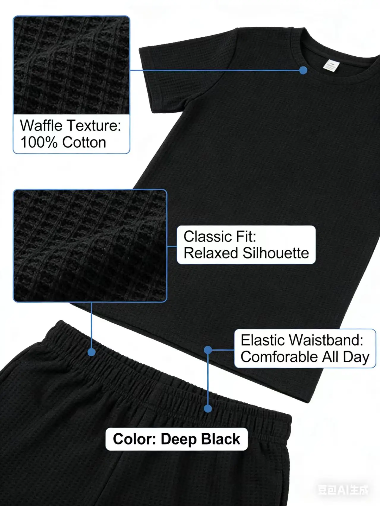 Ensemble t-shirt et short à ma - Running Gear avis et prix