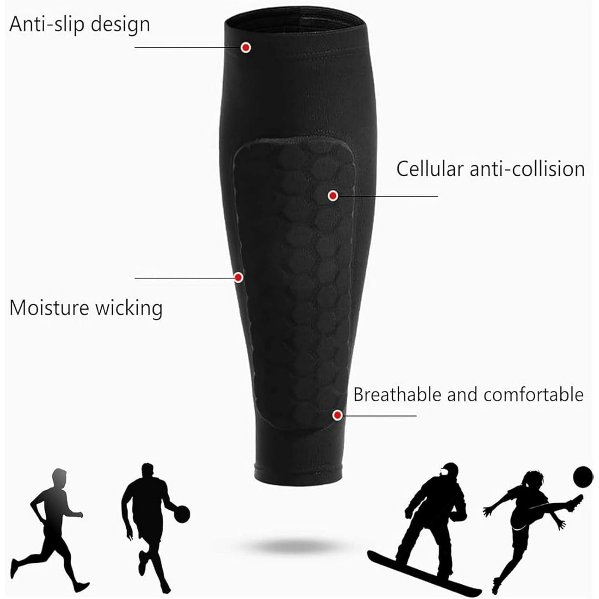 Protège-tibia de football Manc - Compression Calf Sleeve avis et prix