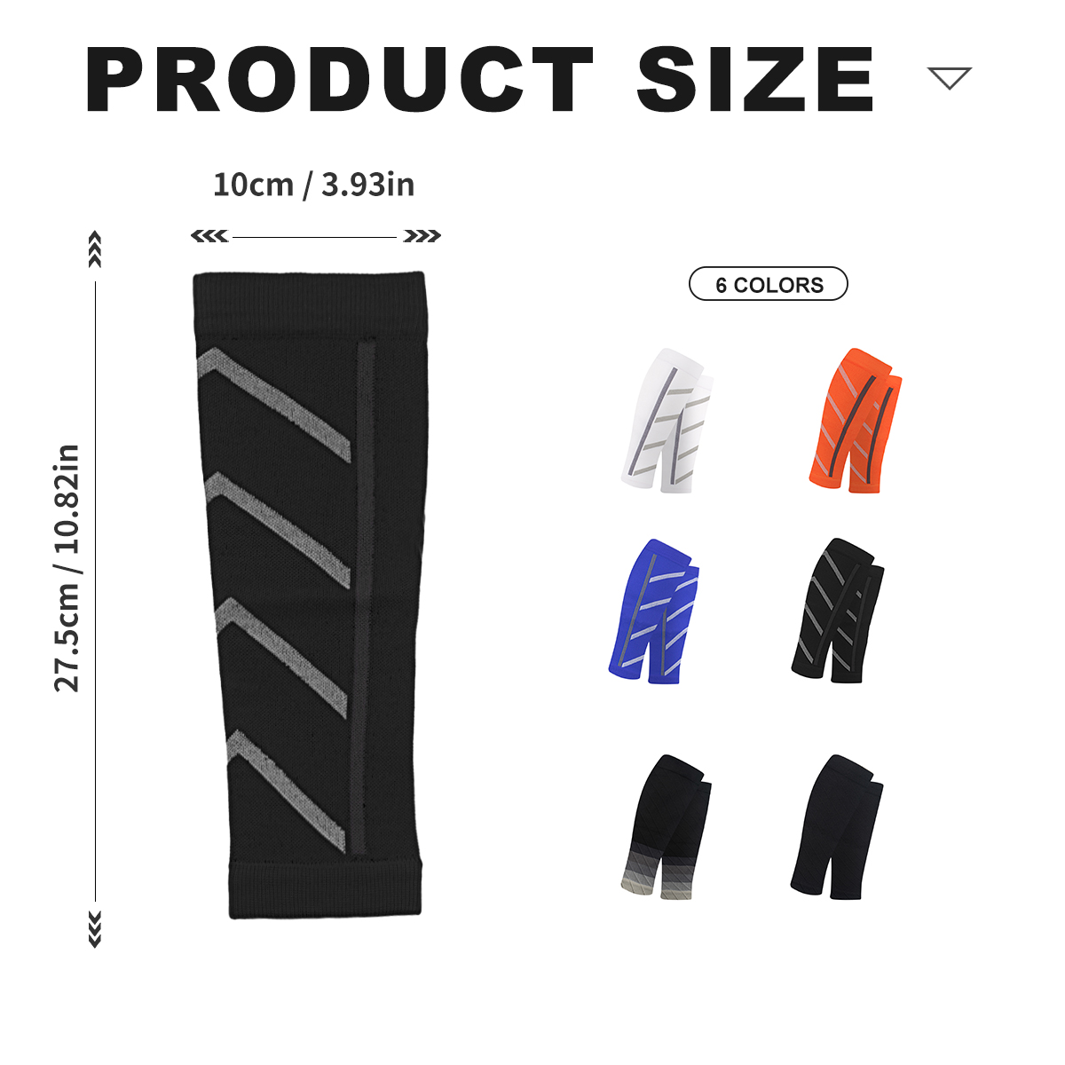Chaussettes de sport à Compres - Compression Calf Sleeve avis et prix