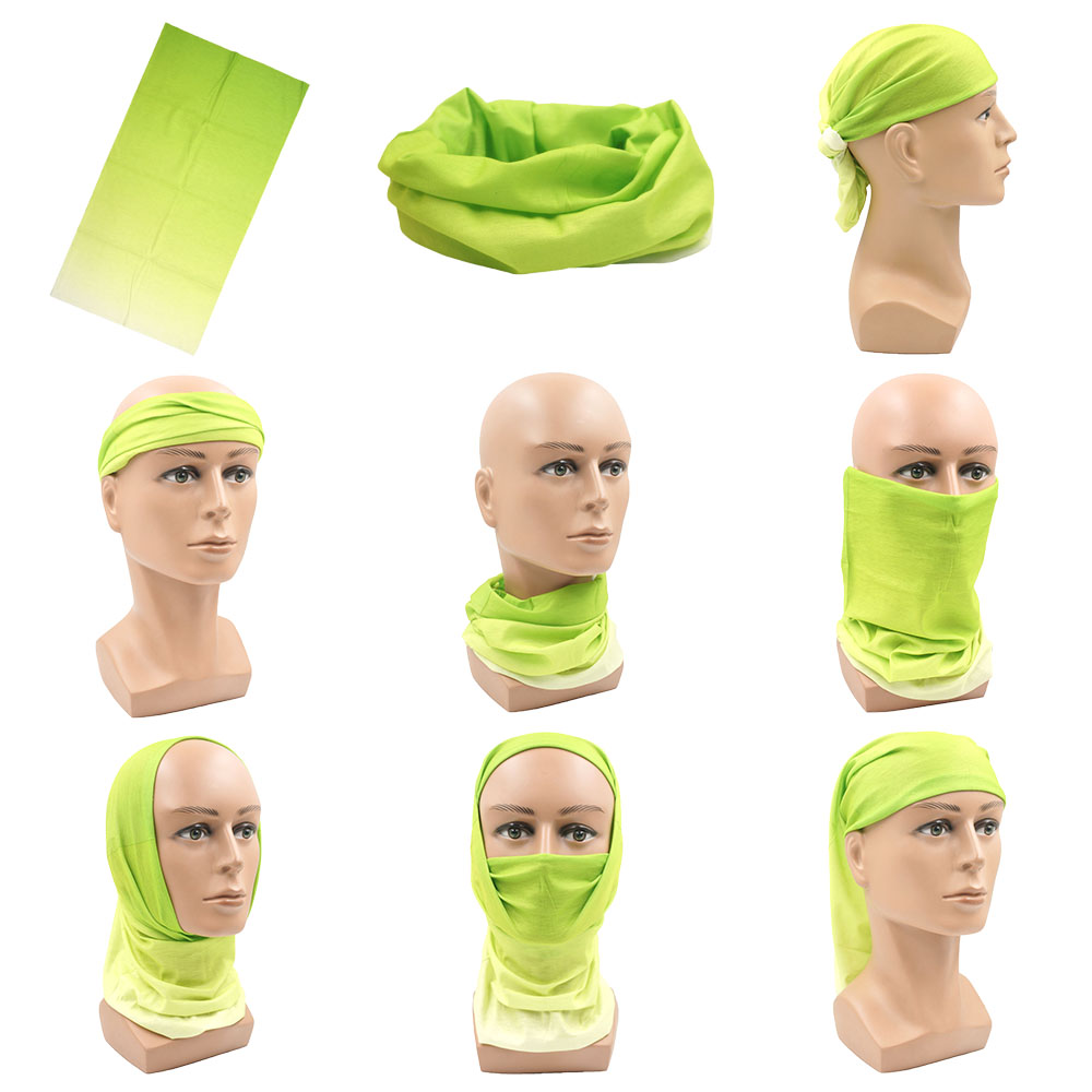 Bandanas visage vert couvertur - Running Gear Parts avis et prix