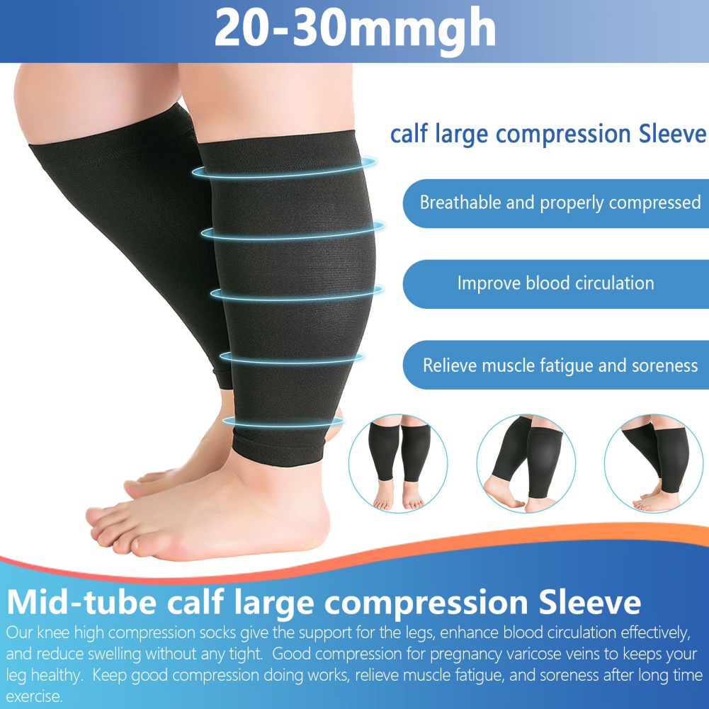 Chaussettes de compression pou - Compression Calf Sleeve avis et prix