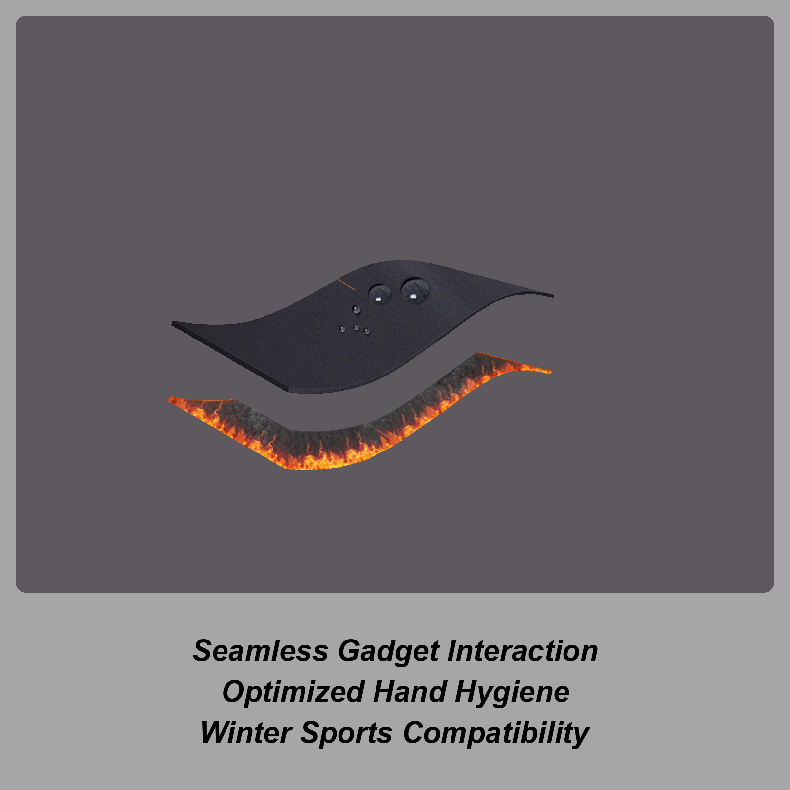 Gants chauds d'hiver coupe-ven - Running Gear In The Cold avis et prix