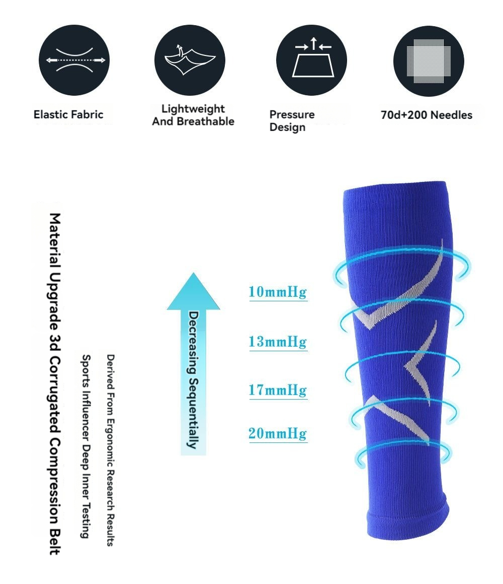 Couvre-jambes de sport unisexe - Compression Calf Sleeve avis et prix