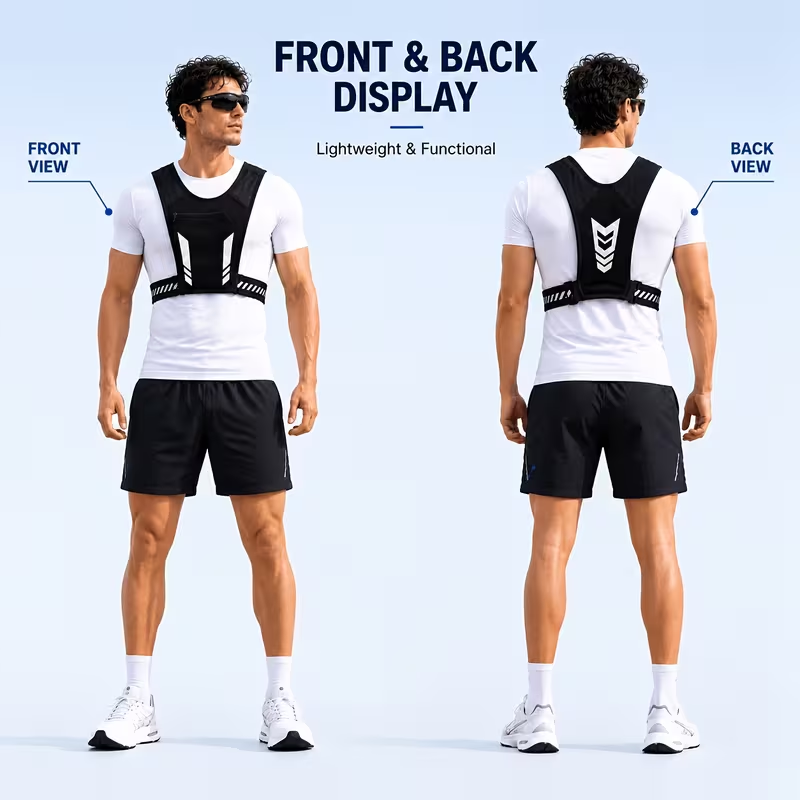 Gilet de course léger CZHIYAO  - Reflective Running Gear Vest avis et prix