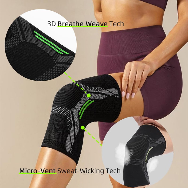 Genouillère simple tricotée en - Running Gear In The Cold avis et prix