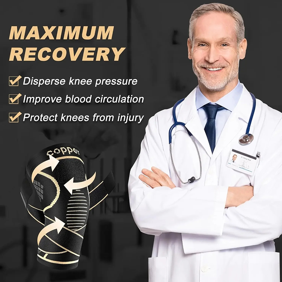 Genouillère de compression en  - Compression Calf Sleeve avis et prix