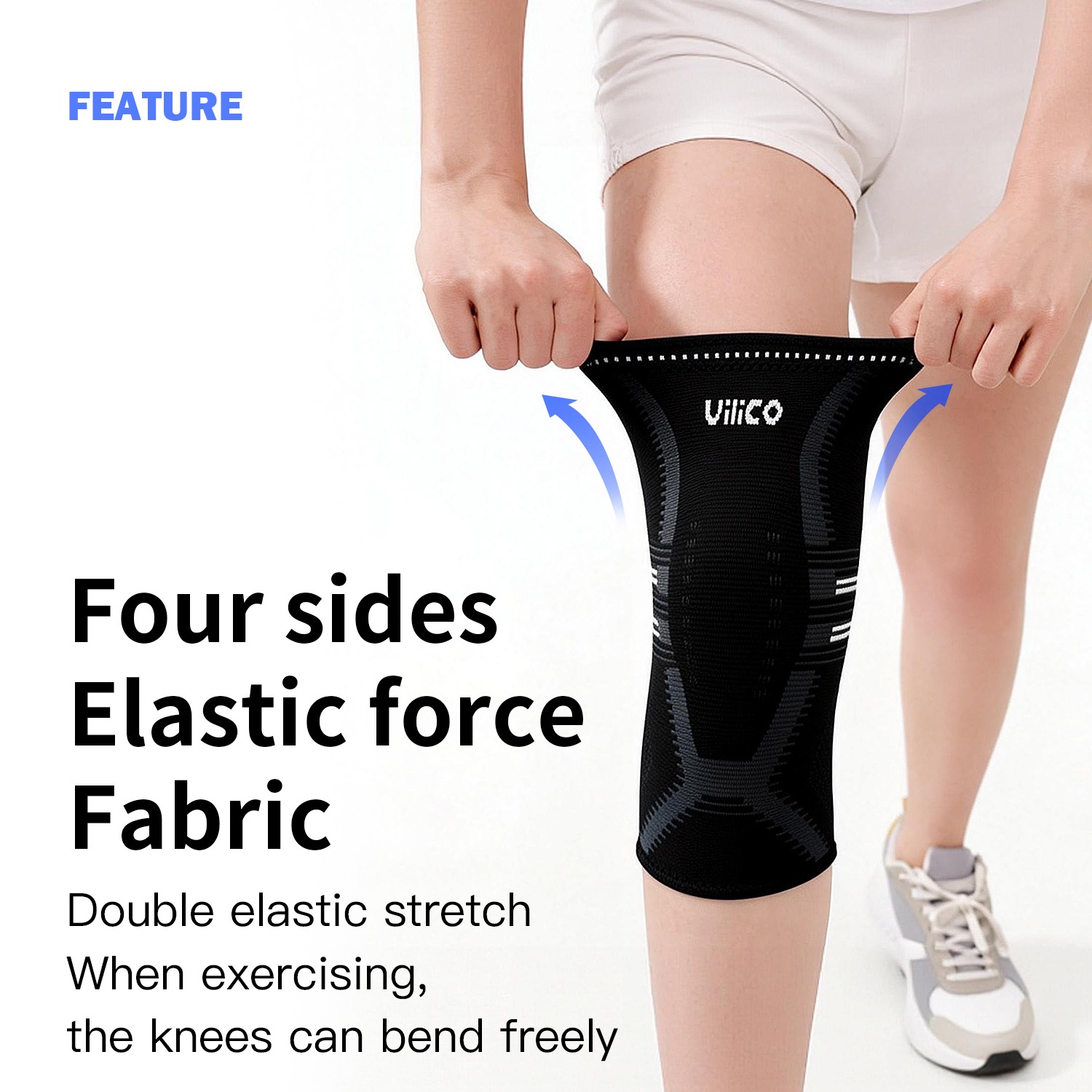1 pièce de genouillère pour fe - Compression Calf Sleeve avis et prix