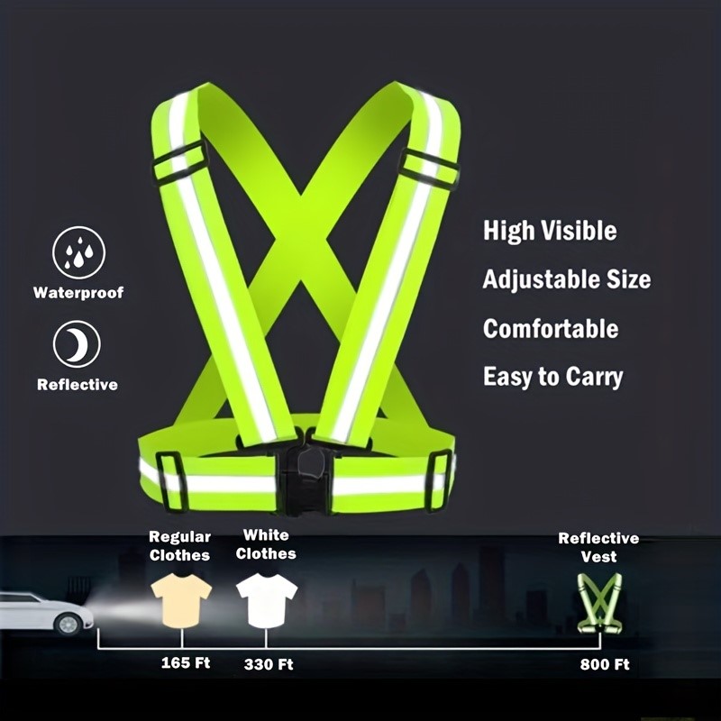 Gilet de sécurité réfléchissan - Reflective Running Gear Vest avis et prix